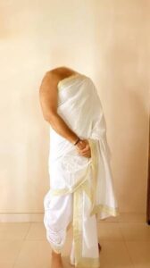 Traditional Jain White Dress